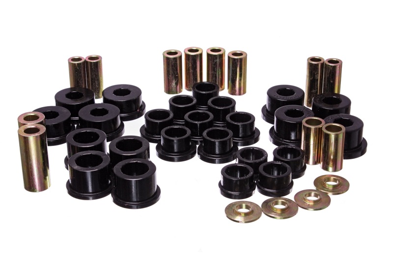 Mazda Miata Control Arm Bushing Set - Rear - Energy Suspension - Hyper-Flex Performance Polyurethane - Black - `06-`14 Mazda Miata Control Arm Bushing Set - Rear - Energy Suspension - Hyper-Flex Performance Polyurethane - Black - `06-`14